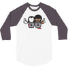 pulp fiction cartoon ideal birthday present or gift 3/4 Sleeve Shirt