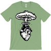 heart and nuclear explosion T-Shirt