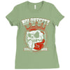 praying skull Ladies Fitted T-Shirt