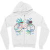 Bicycle Zipper Hoodie