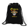 cinco de mayo badass skull Drawstring Bags