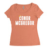 conor mcgregor crown Women's Triblend Scoop T-shirt