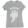 booya ghost Ladies Fitted T-Shirt