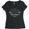 we wish you a very merry christmas Women's Triblend Scoop T-shirt