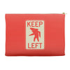 keep left shark Accessory Pouches