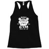 sloth's gym Racerback Tank