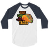 this girl likes tacos 3/4 Sleeve Shirt