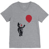 the balloon fairy V-Neck Tee