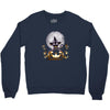 witch cat night Crewneck Sweatshirt
