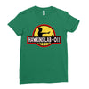 hawkins lab parody Ladies Fitted T-Shirt