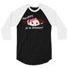 December Peeking Out Baby Girl in Spanish 3/4 Sleeve Shirt