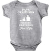 Papa And Grandson Fishing Partners For Life Infant Clothing