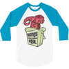 wong's noodles 3/4 Sleeve Shirt