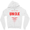 Have No Fear Uncle Is Here Zipper Hoodie