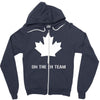 on the eh team Zipper Hoodie