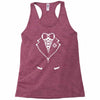 pixel tuxedo Racerback Tank