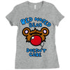 red nosed bear Ladies Fitted T-Shirt