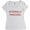 internally Women's Triblend Scoop T-shirt