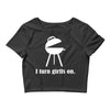 i turn grills on Crop Top
