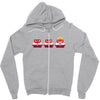 must control anger Zipper Hoodie