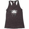 dark throne logo Racerback Tank