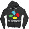 snes super famicom colours Zipper Hoodie