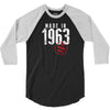 Made In 1963 All Original Parts 3/4 Sleeve Shirt