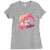 mario paint smash Ladies Fitted T-Shirt