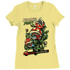 piranha party Ladies Fitted T-Shirt
