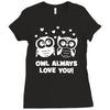 owl always love you Ladies Fitted T-Shirt
