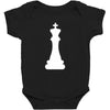 Chess King and Pawn Baby Bodysuit