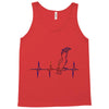 my heart beats for parrots Tank Top