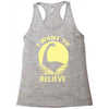 believe in nessie Racerback Tank
