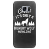 chill hungry wolf Samsung Galaxy S7 Edge Case