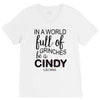 in a world full of grinches be a cindy lou who V-Neck Tee