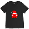 mooncake christmas santa parody V-Neck Tee