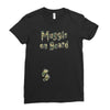 Muggle On Board Army Ladies Fitted T-Shirt