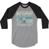 Claude Monet impression Sunrise 3/4 Sleeve Shirt