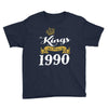 kings are born in 1990 Youth Tee