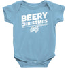 beery christmas hops drinking beer funny Baby Onesie