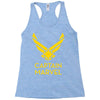 captain marvel 4 Racerback Tank