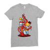 angle gravity Ladies Fitted T-Shirt