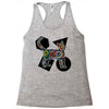 Colorful Cat Racerback Tank