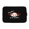 Disculpame Ya Es Octubre? Laptop sleeve