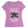 funny rude fart ninja ideal birthday gift or present Women's Triblend Scoop T-shirt