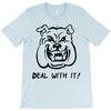 deal with it angry pitbul T-Shirt