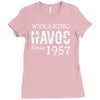 unheil havoc since 1957 Ladies Fitted T-Shirt