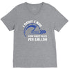 I Don't Care How Many Miles Per Gallon V-Neck Tee