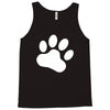 paw sticker vinyl decal Tank Top