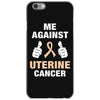 Me Against Uterine Cancer iPhone 6/6s Case